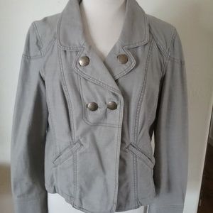 💰Two for $50 - Caslon grey cotton jacket.  Never worn.